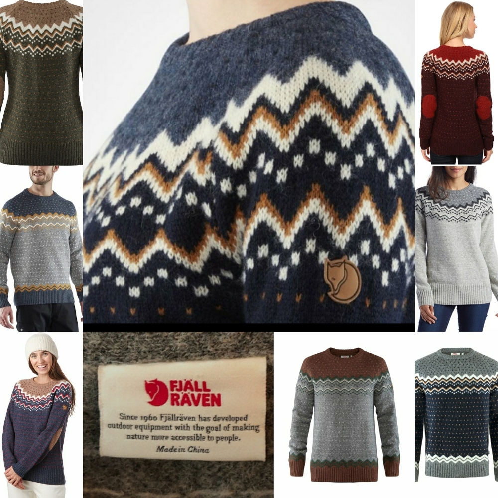 ISO damaged Ovik Fjällraven sweaters